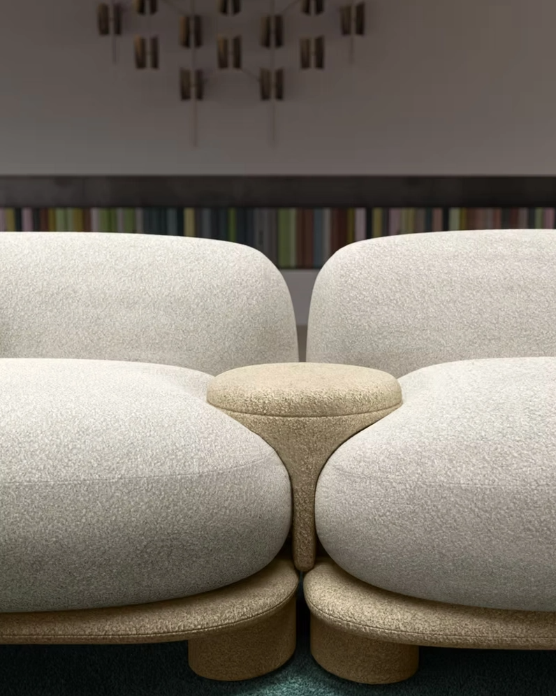 Lison Modern Boucle Corner Sofa