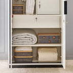 Sterling 2-Door Wardrobe - White