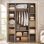 Clair De Lune 4-Door Wardrobe - Beige
